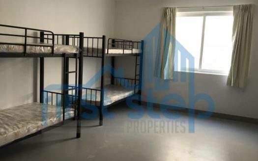 Furnished Labor Accommodation/Multiple Rooms for Rent in Jebel Ali & DIP