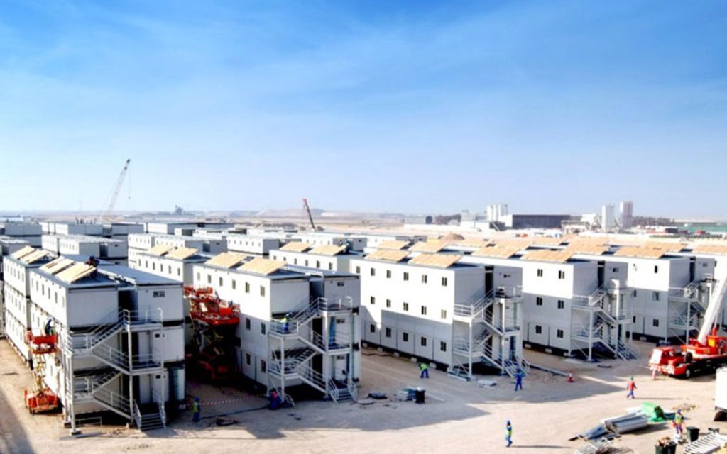 Labor camps in the UAE