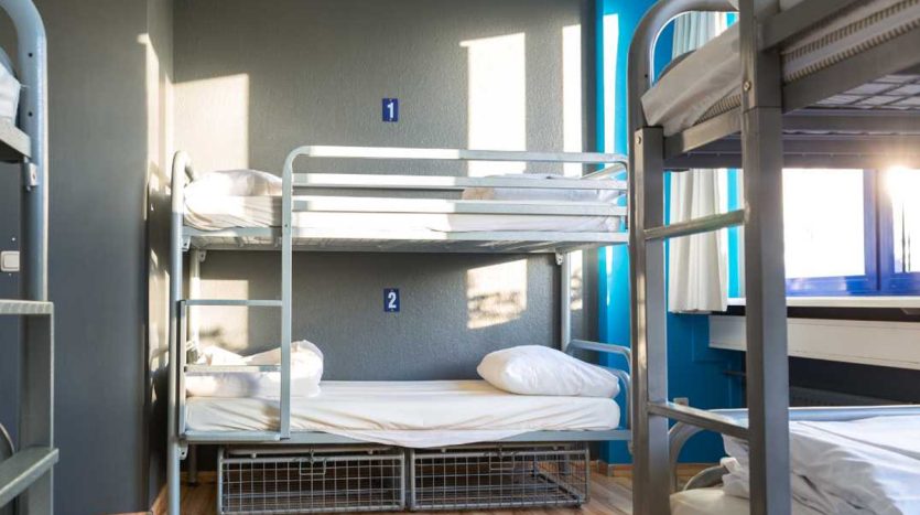 labor accommodation room in Dubai