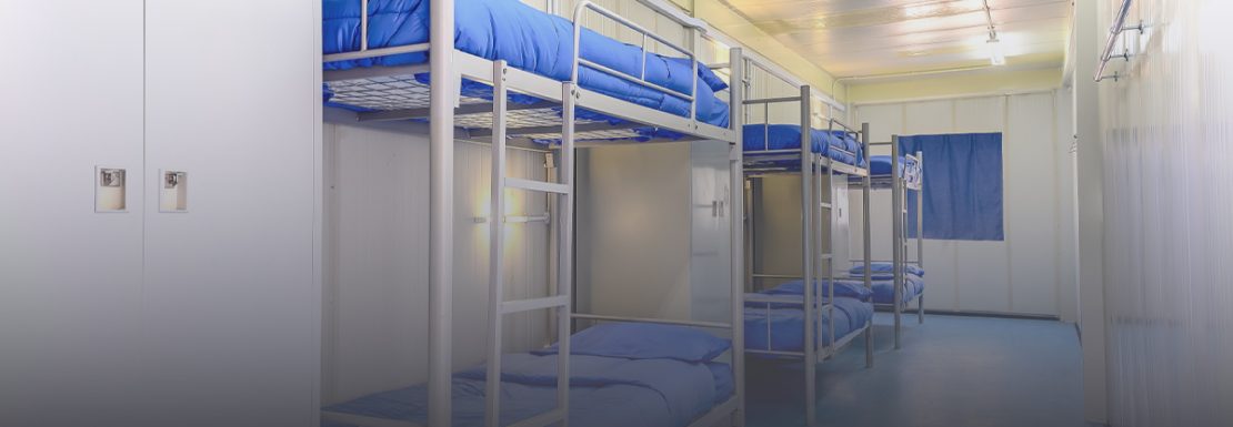 emirates flight catering staff accomodation camp 3 , labour camp dubai , Labor accommodation
