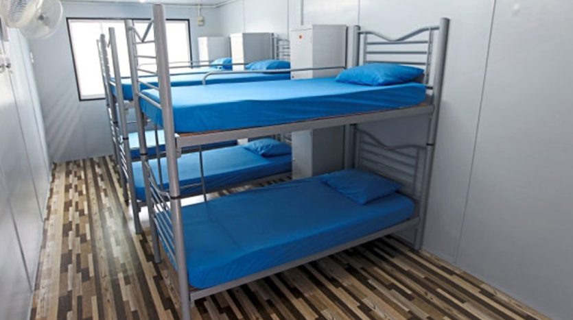 labor accommodation , labor camp in UAE